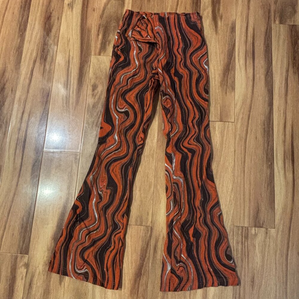 PIMKIE | Vintage Printed Bell Bottoms
